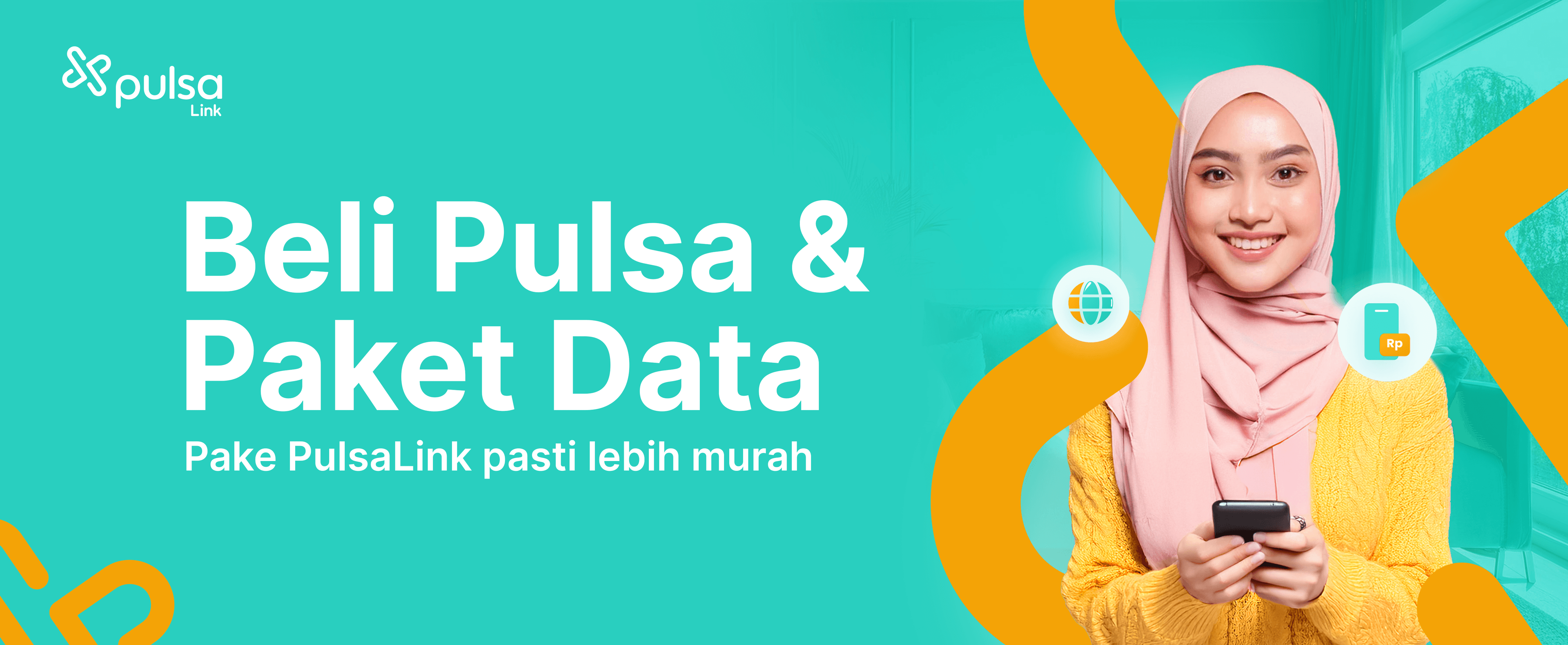 Beli Pulsa & Paket Data — Pake PulsaLink pasti lebih murah