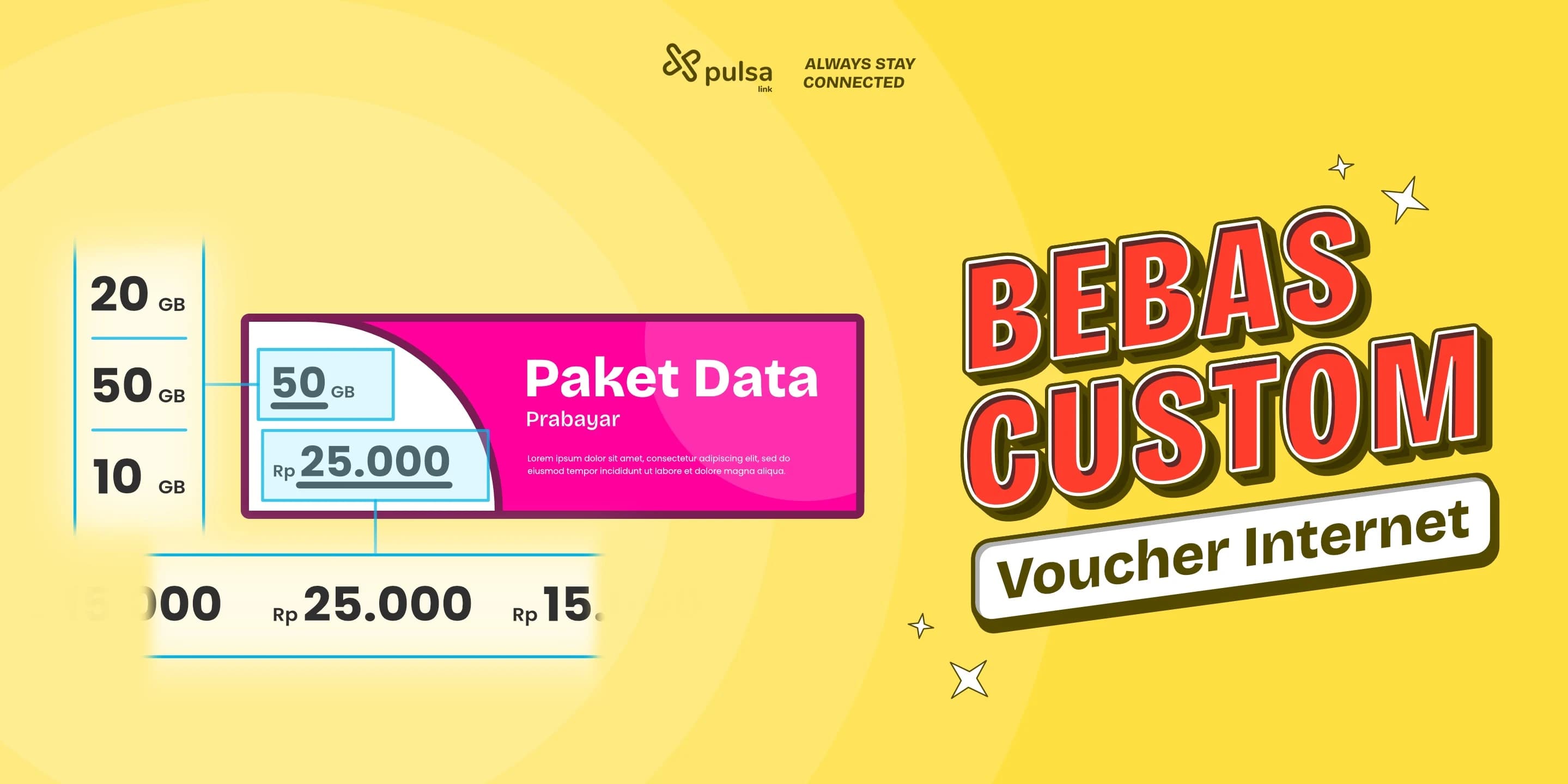 Banner promosi Pulsalink 1